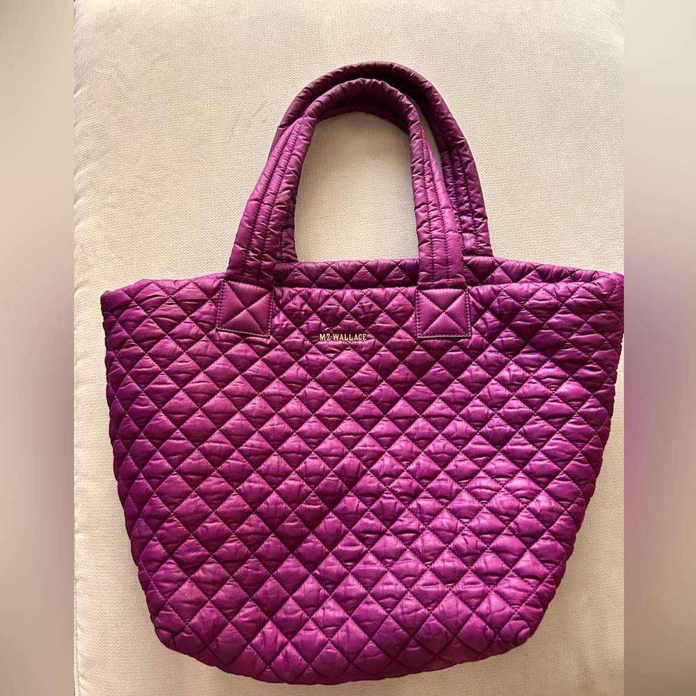 MZ Wallace purple Medium Tote Bag